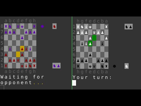 CLI Chess | ჭადრაკი ტერმინალში